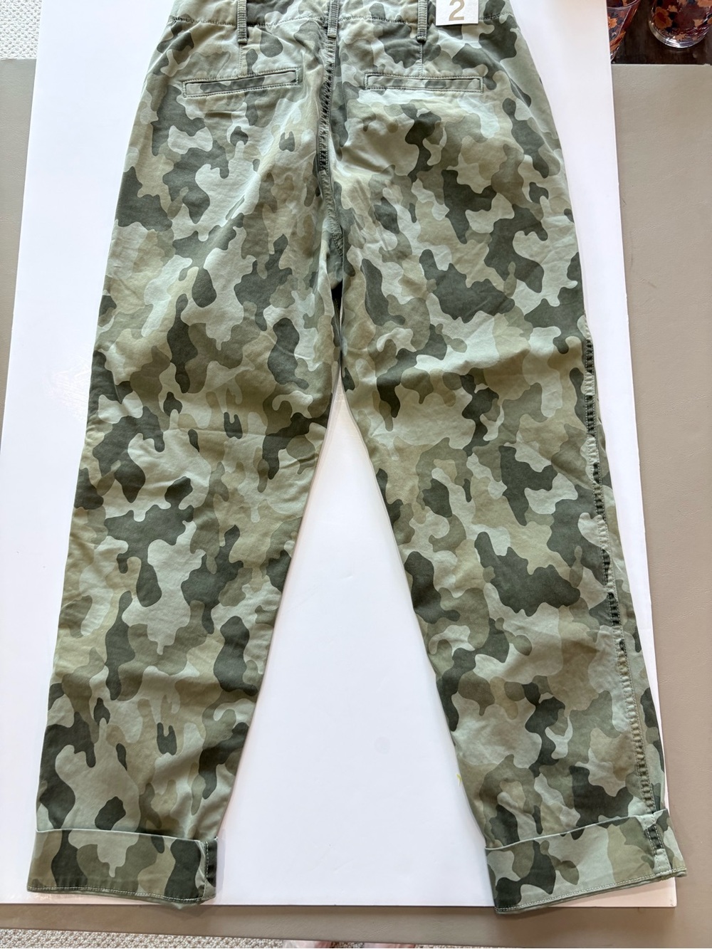 GAP Olive & Khaki Camo Chino Pants - Picture 9 of 10